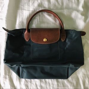 Longchamp Le Pliage Small Tote - Navy